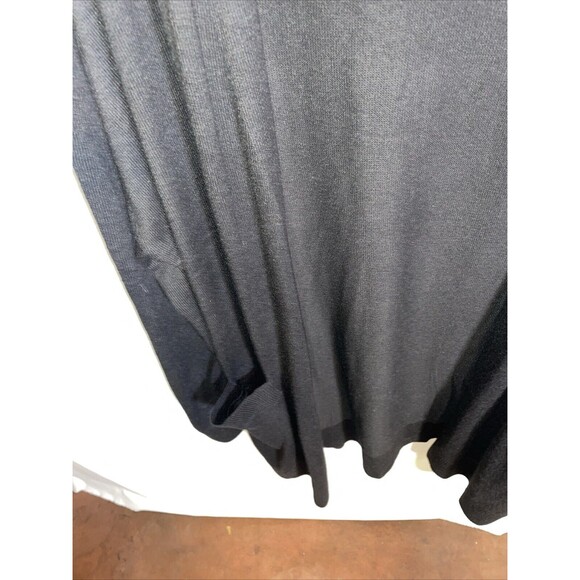 Members Mark Women’s Cashmere Blend Cardigan Sz 2XL Black Open Front Relaxed NWT - Picture 6 of 12
